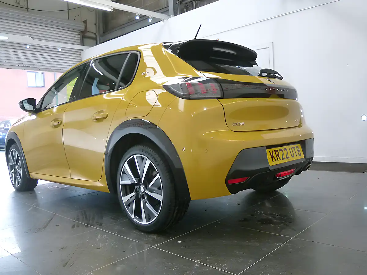 Used 2022 Peugeot 208 GT Yellow - Interior and Exterior details 10