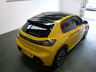 Used 2022 Peugeot 208 GT Yellow - Interior and Exterior details 20