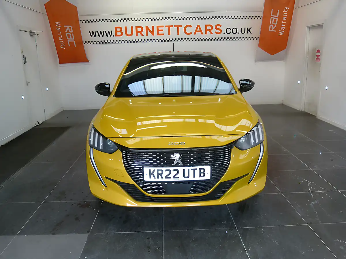 Used 2022 Peugeot 208 GT Yellow - Interior and Exterior details 5