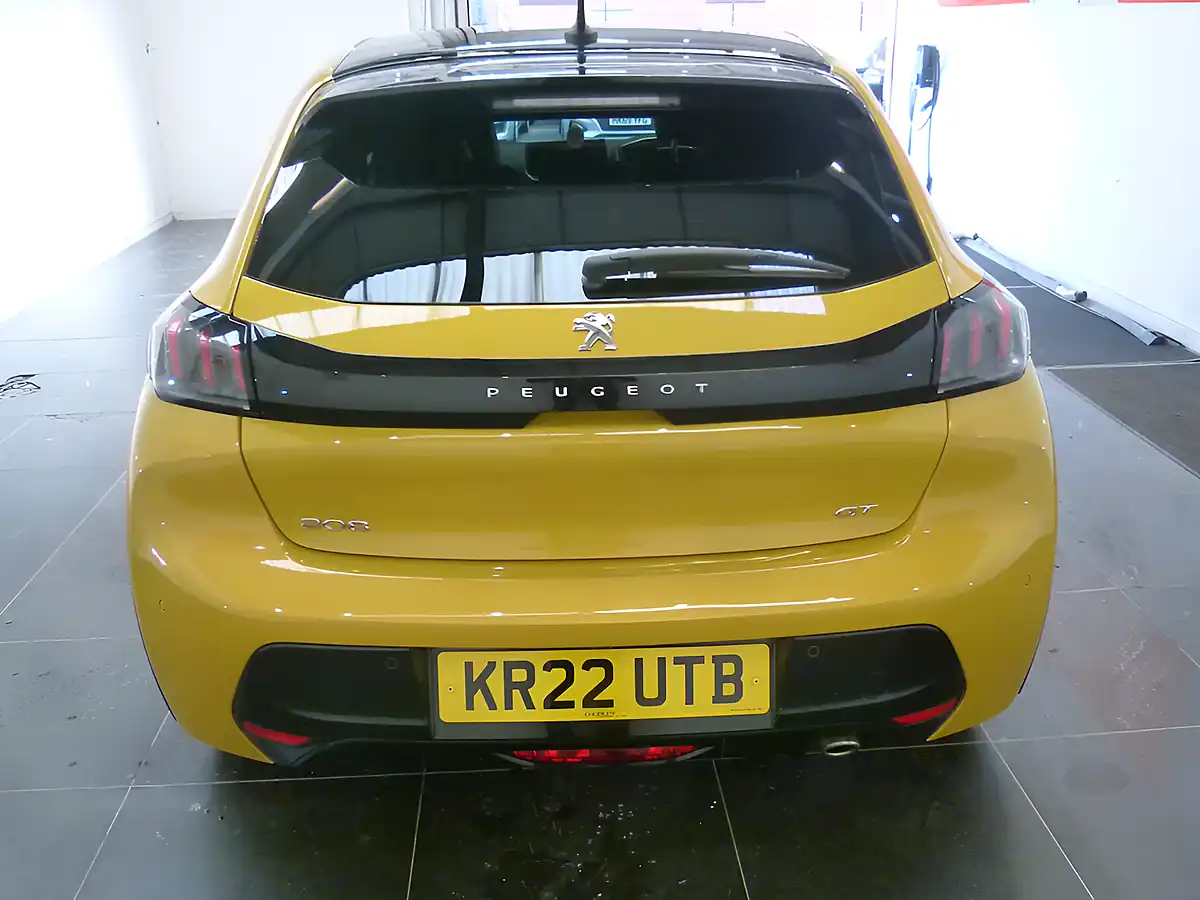 Used 2022 Peugeot 208 GT Yellow - Interior and Exterior details 8