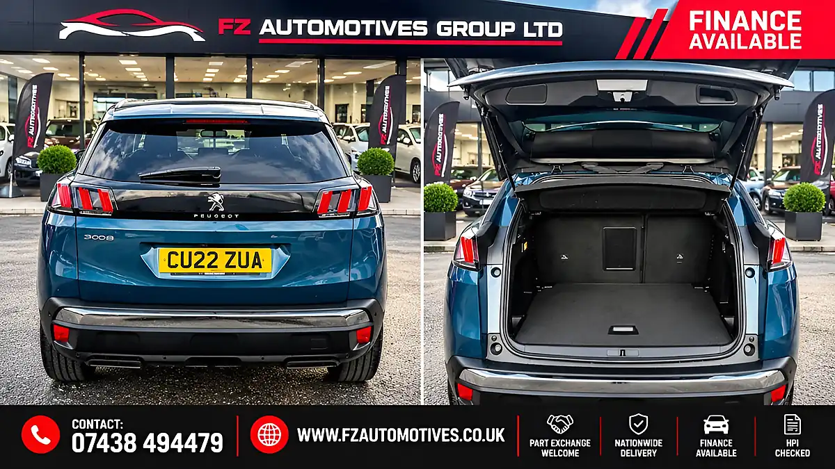 Used 2022 Peugeot 3008 Allure Blue - Interior and Exterior details 14