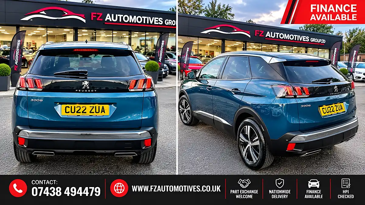Used 2022 Peugeot 3008 Allure Blue - Interior and Exterior details 17