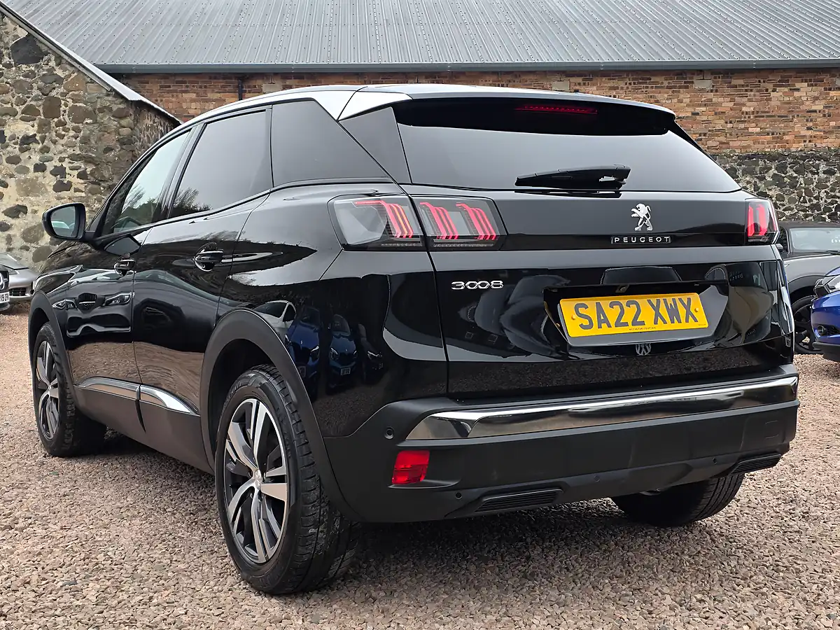 Used 2022 Peugeot 3008 Allure Nera Black Metallic - Interior and Exterior details 14