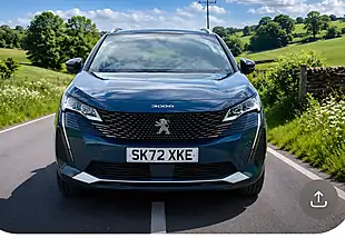 Used 2022 Peugeot 3008 GT Premium Blue - Interior and Exterior details 10