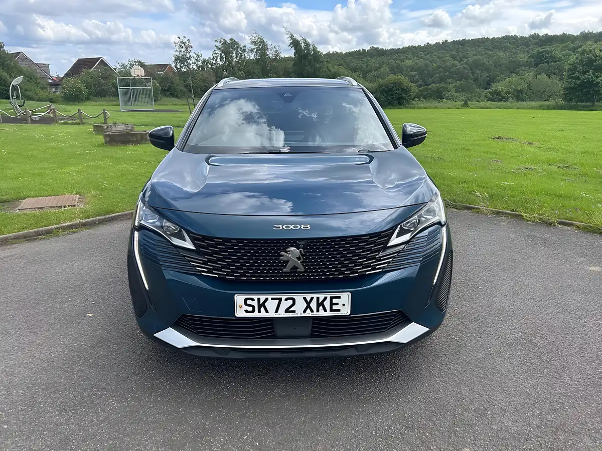 Used 2022 Peugeot 3008 GT Premium Blue - Interior and Exterior details 2