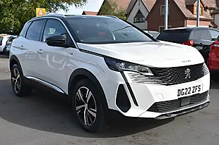 Used 2022 Peugeot 3008 GT White - Interior and Exterior details 2