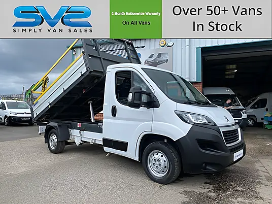 2022 Peugeot Boxer Built For Business Tipper 2.2 BlueHDi