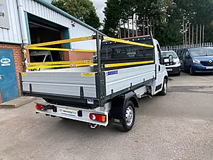 Used 2022 Peugeot Boxer Built for Business Alloy Tipper L2 White - Interior and Exterior details 12
