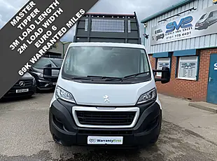 Used 2022 Peugeot Boxer Built for Business Alloy Tipper L2 White - Interior and Exterior details 2
