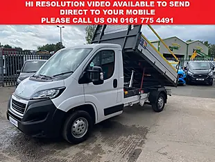 Used 2022 Peugeot Boxer Built for Business Alloy Tipper L2 White - Interior and Exterior details 3