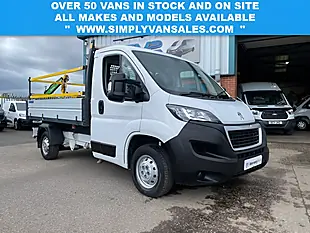 Used 2022 Peugeot Boxer Built for Business Alloy Tipper L2 White - Interior and Exterior details 9