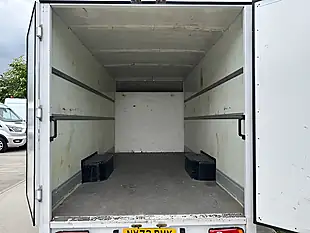 Used 2022 Peugeot Boxer Maxi Low Loader Box Van 4.2m White - Interior and Exterior details 2