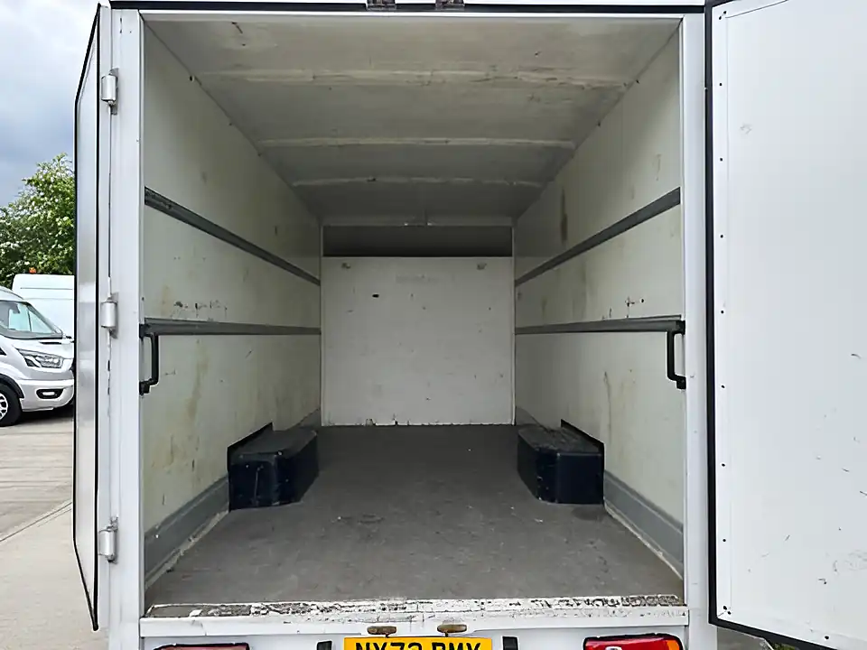 Used 2022 Peugeot Boxer Maxi Low Loader Box Van 4.2m White - Interior and Exterior details 2