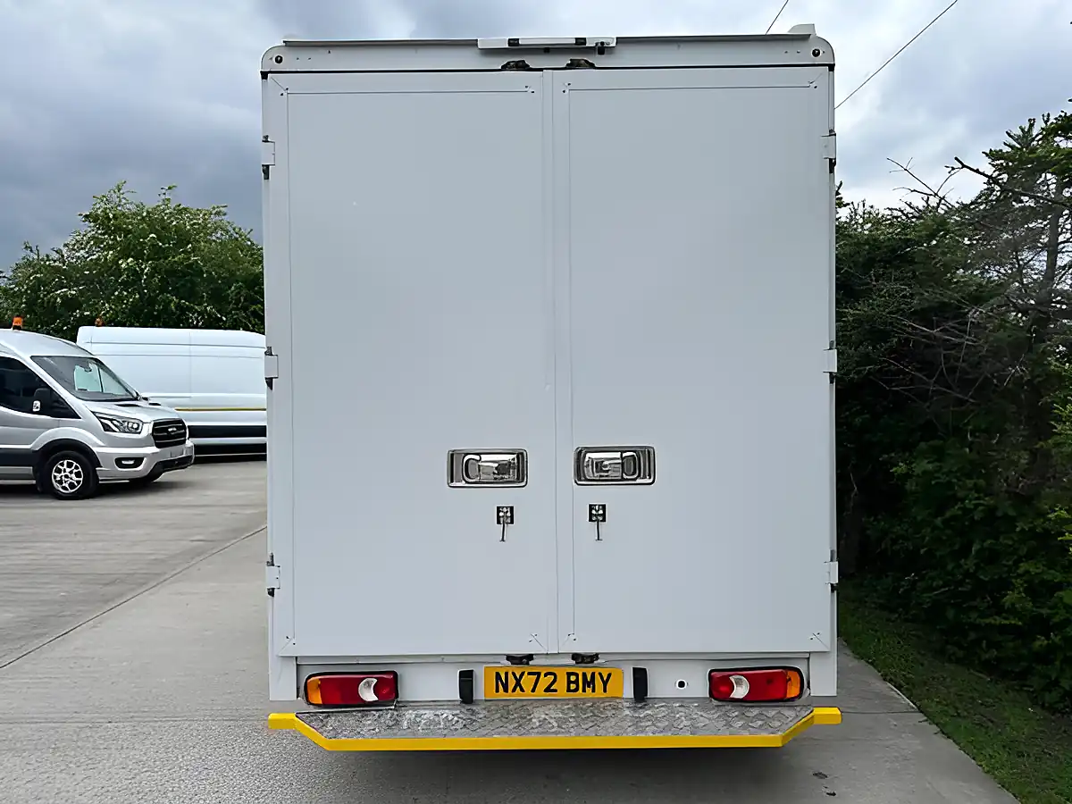 Used 2022 Peugeot Boxer Maxi Low Loader Box Van 4.2m White - Interior and Exterior details 9