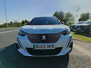 Used 2022 Peugeot E-2008 GT Premium White - Interior and Exterior details 3