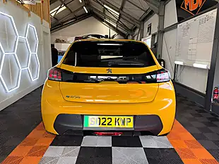 Used 2022 Peugeot E-208 Active Premium Yellow - Interior and Exterior details 10