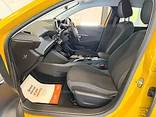 Used 2022 Peugeot E-208 Active Premium Yellow - Interior and Exterior details 13
