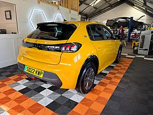 Used 2022 Peugeot E-208 Active Premium Yellow - Interior and Exterior details 4