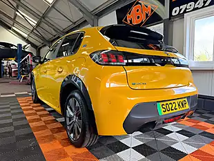 Used 2022 Peugeot E-208 Active Premium Yellow - Interior and Exterior details 5