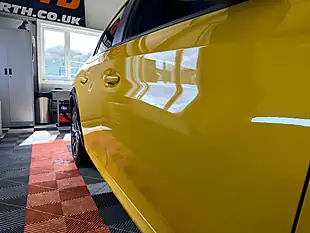 Used 2022 Peugeot E-208 Active Premium Yellow - Interior and Exterior details 6