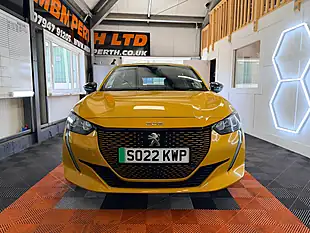Used 2022 Peugeot E-208 Active Premium Yellow - Interior and Exterior details 9