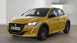 Used 2022 Peugeot E-208 Allure Yellow - Interior and Exterior details 4