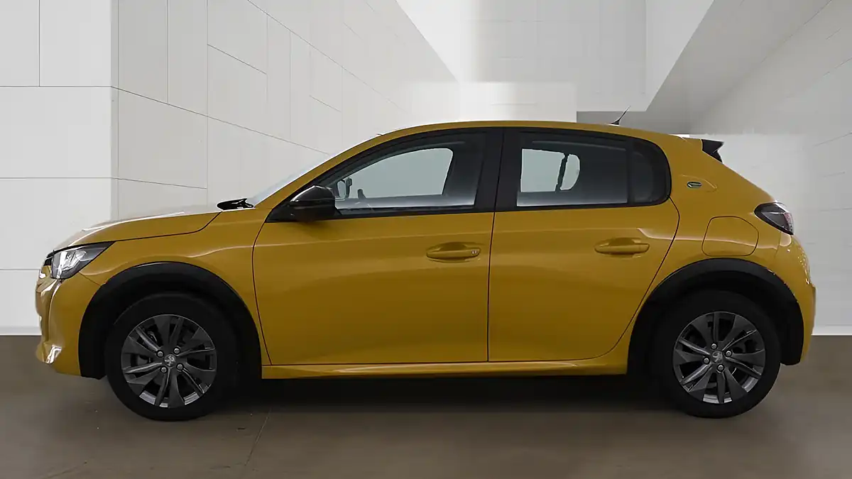 Used 2022 Peugeot E-208 Allure Yellow - Interior and Exterior details 9