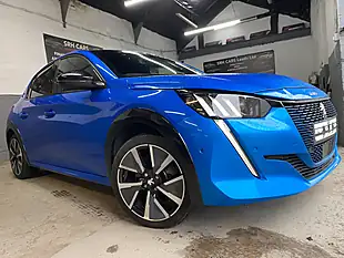 Used 2022 Peugeot E-208 GT Premium Blue - Interior and Exterior details 2