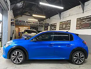 Used 2022 Peugeot E-208 GT Premium Blue - Interior and Exterior details 4