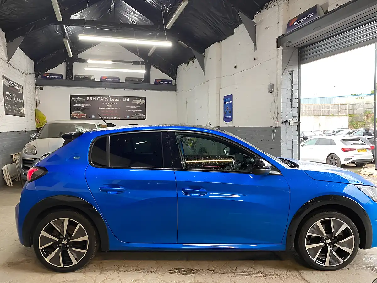 Used 2022 Peugeot E-208 GT Premium Blue - Interior and Exterior details 6