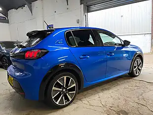Used 2022 Peugeot E-208 GT Premium Blue - Interior and Exterior details 7