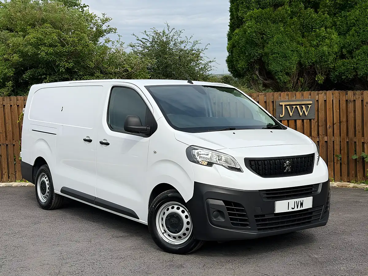 Used 2022 Peugeot Expert Professional Premium Long Panel Van Lwb White - Front View