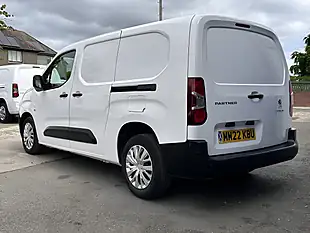 Used 2022 Peugeot Partner Professional Premium L2 Crew Cab White - Interior and Exterior details 6