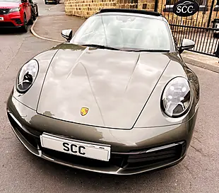 Used 2022 Porsche 911 Carrera Aventurine Green Metallic - Interior and Exterior details 6