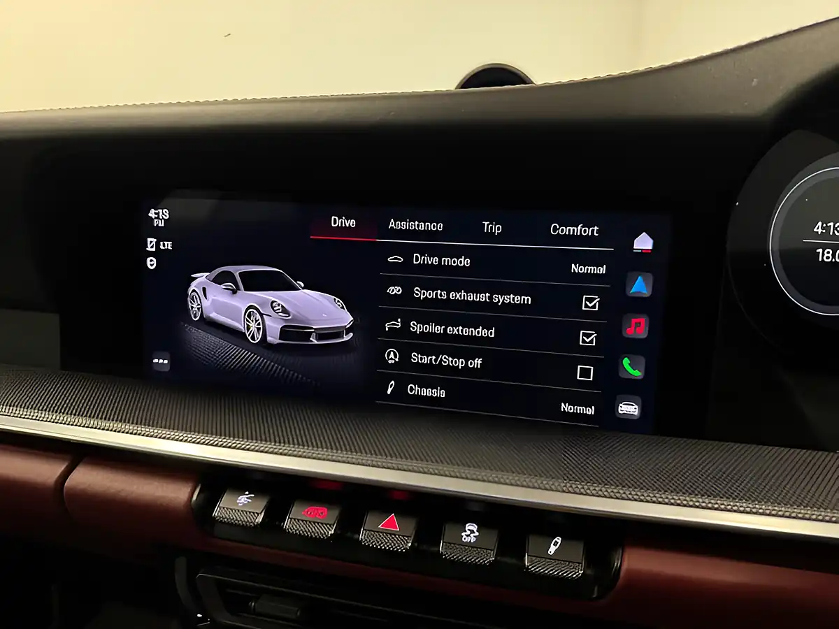 Used 2022 Porsche 911 Turbo Blue - Interior and Exterior details 16