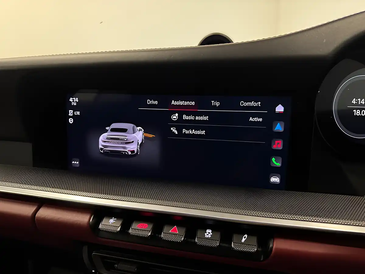 Used 2022 Porsche 911 Turbo Blue - Interior and Exterior details 18