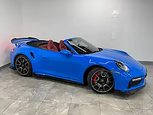 Used 2022 Porsche 911 Turbo Blue - Interior and Exterior details 2