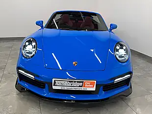 Used 2022 Porsche 911 Turbo Blue - Interior and Exterior details 3