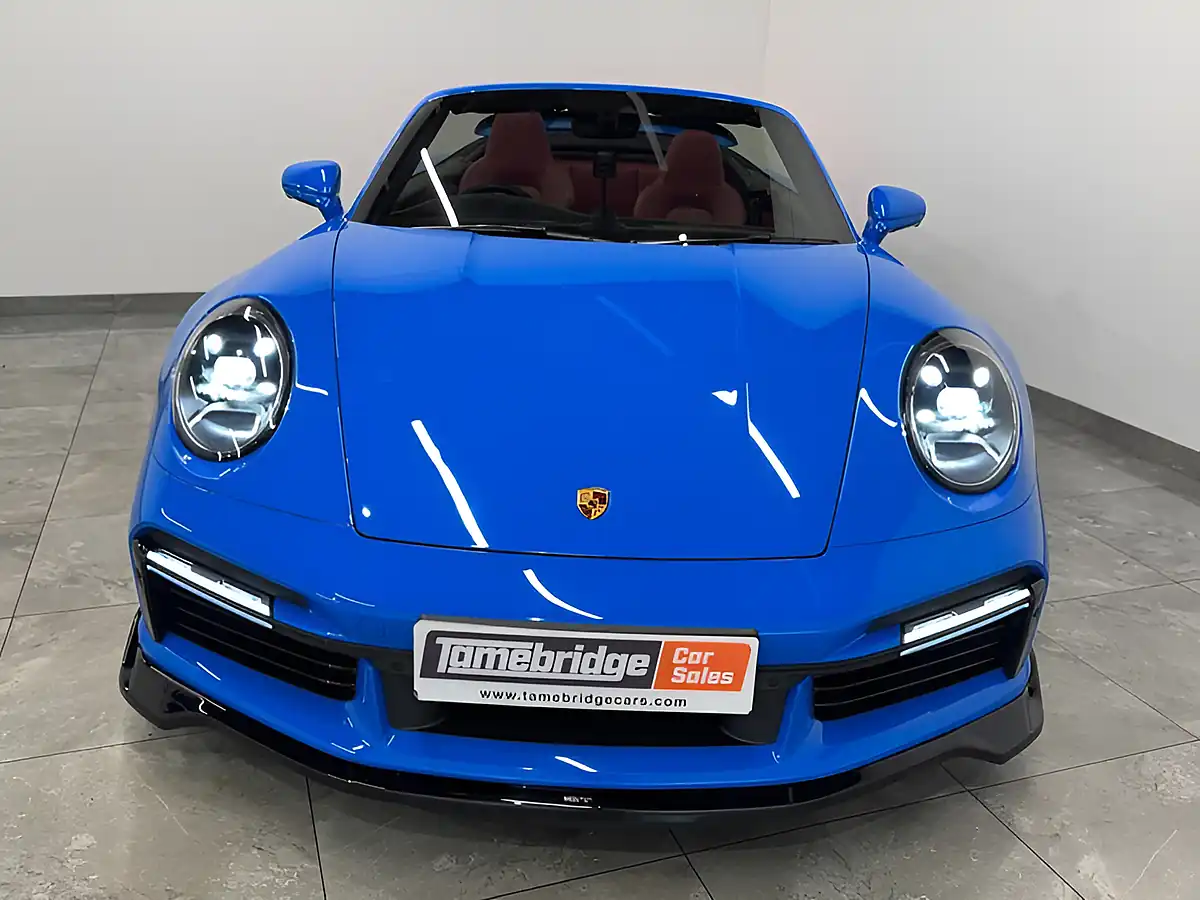 Used 2022 Porsche 911 Turbo Blue - Interior and Exterior details 3