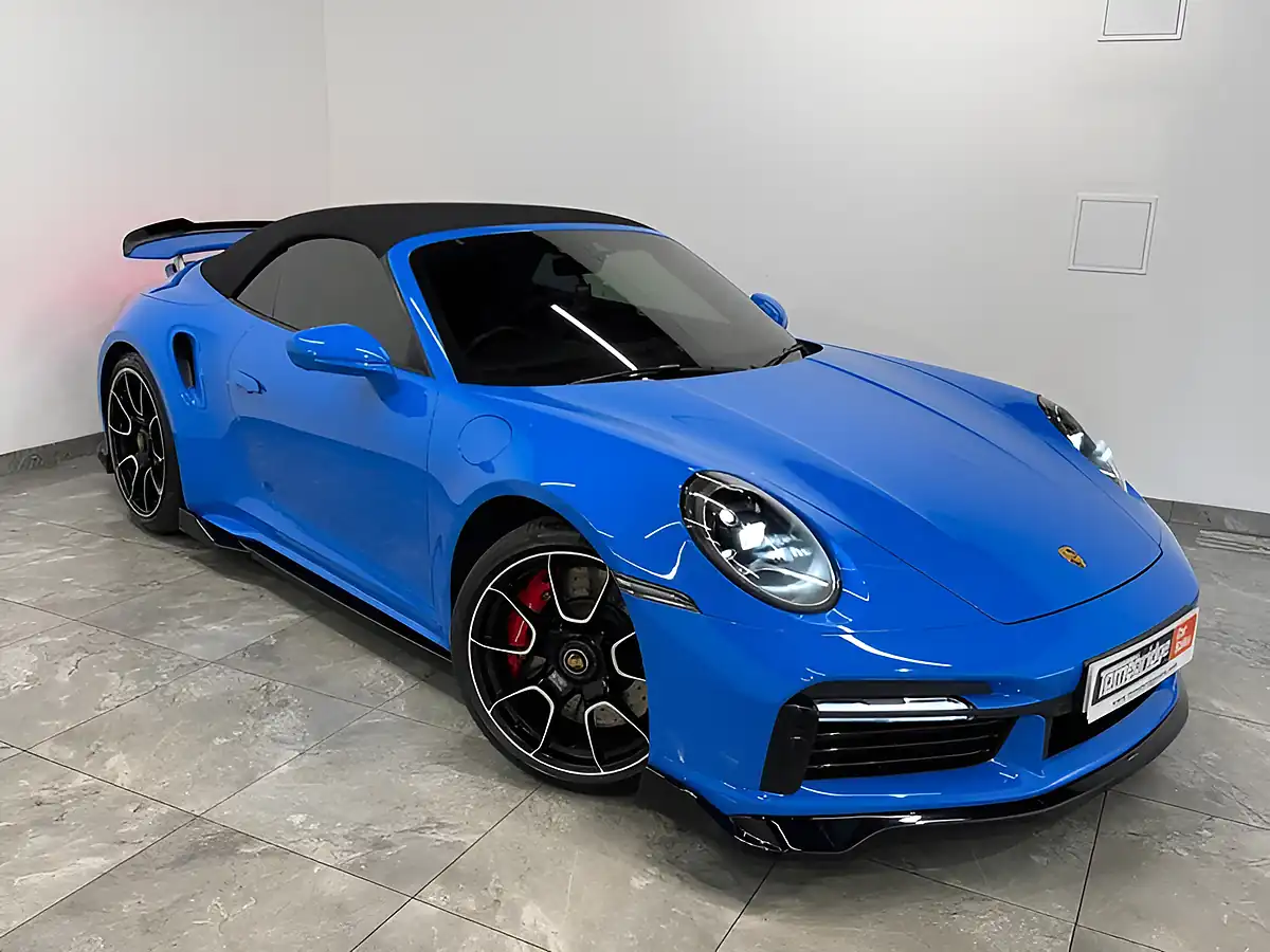 Used 2022 Porsche 911 Turbo Blue - Interior and Exterior details 5