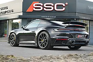Used 2022 Porsche 911 Turbo S Black - Interior and Exterior details 2