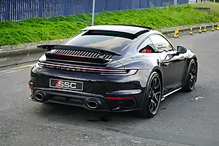 Used 2022 Porsche 911 Turbo S Black - Interior and Exterior details 20