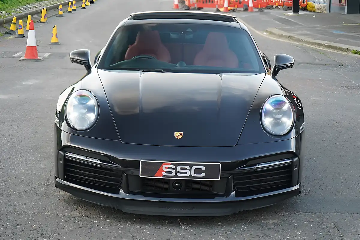 Used 2022 Porsche 911 Turbo S Black - Interior and Exterior details 4