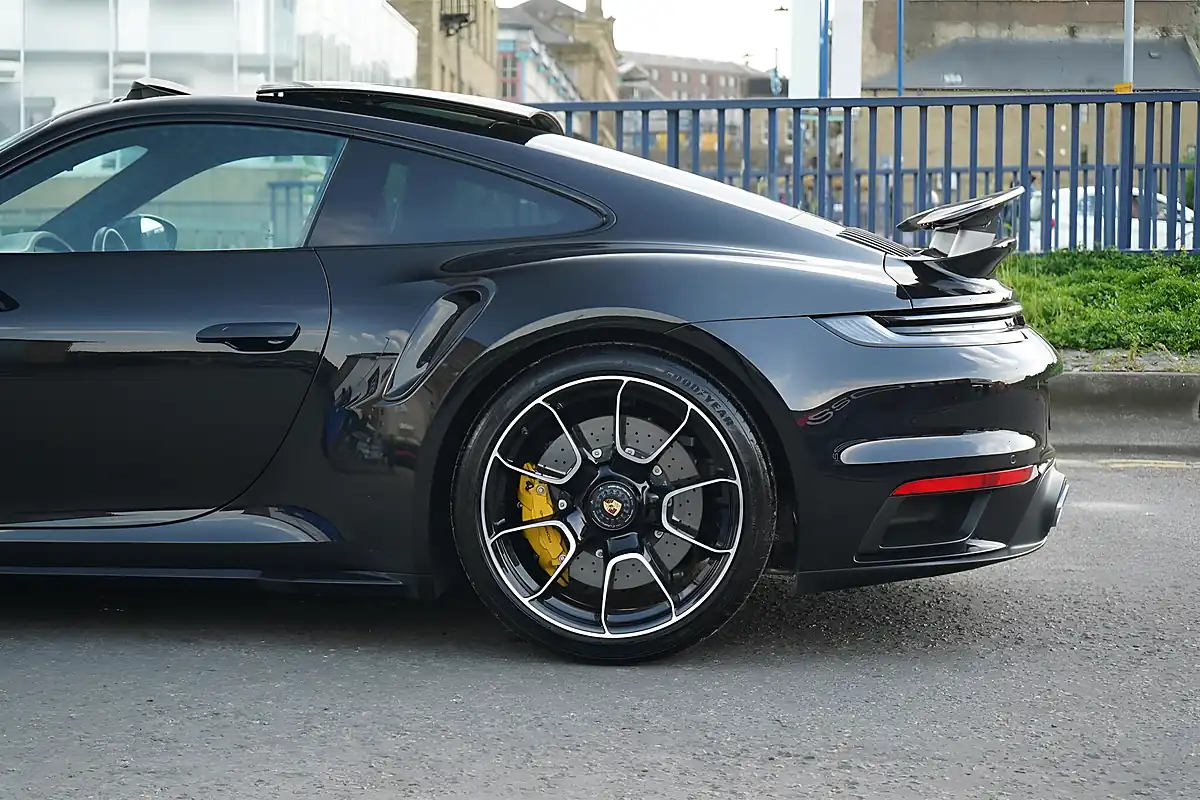 Used 2022 Porsche 911 Turbo S Black - Interior and Exterior details 8