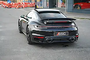 Used 2022 Porsche 911 Turbo S Black - Interior and Exterior details 9