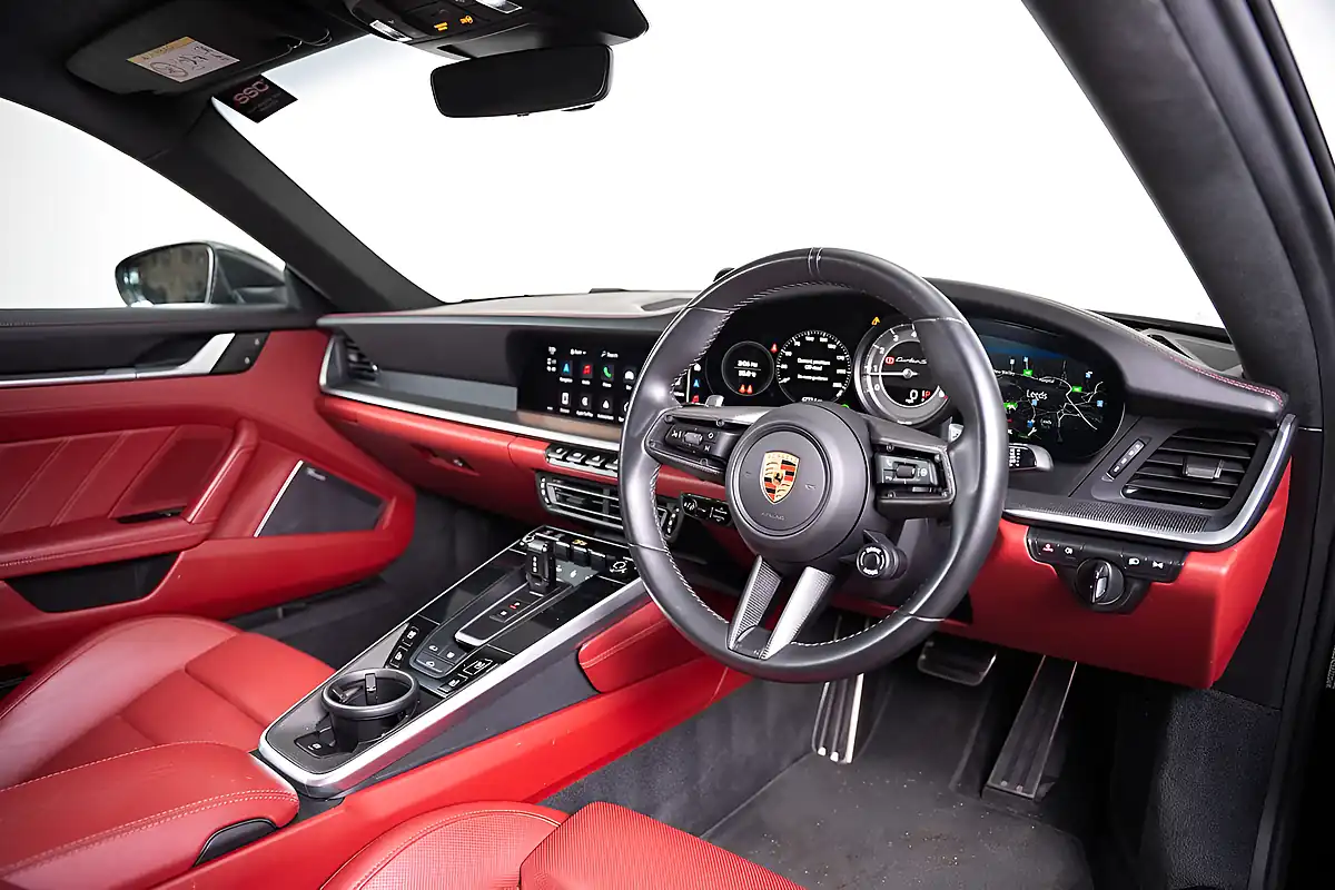 Used 2022 Porsche 911 Turbo S Black - Interior and Exterior details 8