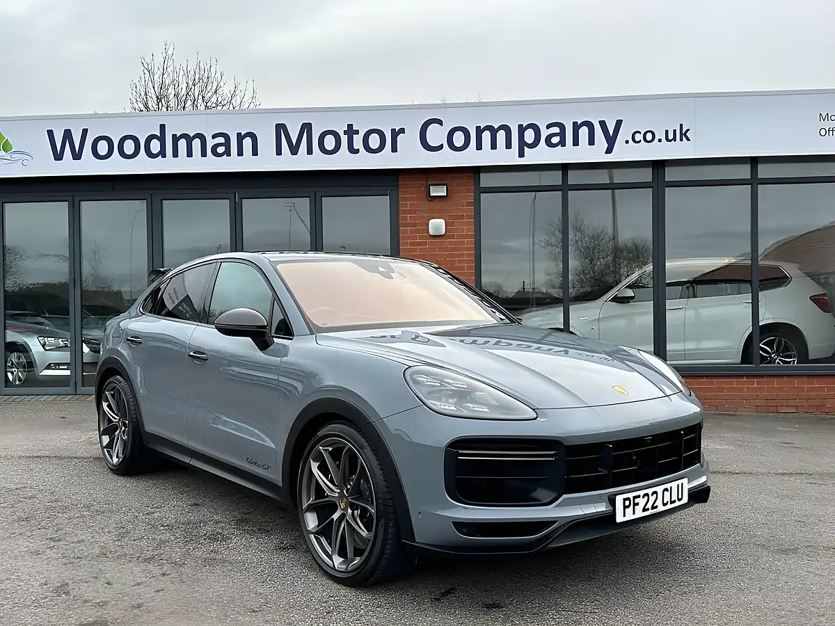 Used 2022 Porsche Cayenne GT Coupe Grey - Front View