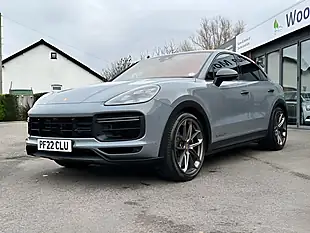 Used 2022 Porsche Cayenne GT Coupe Grey - Interior and Exterior details 3