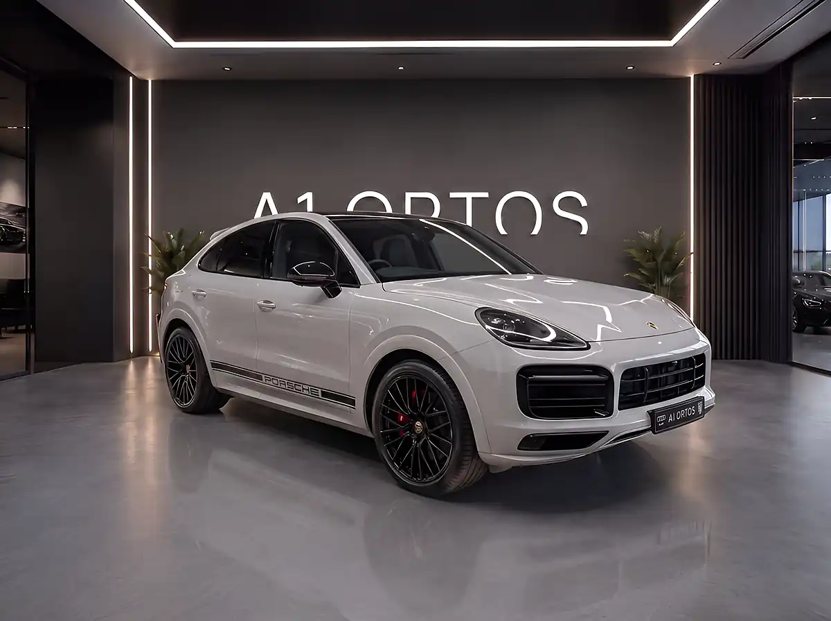 Used 2022 Porsche Cayenne Gts Coupe Grey - Front View