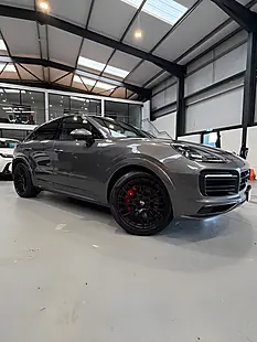 Used 2022 Porsche Cayenne Gts Coupe Grey - Interior and Exterior details 2